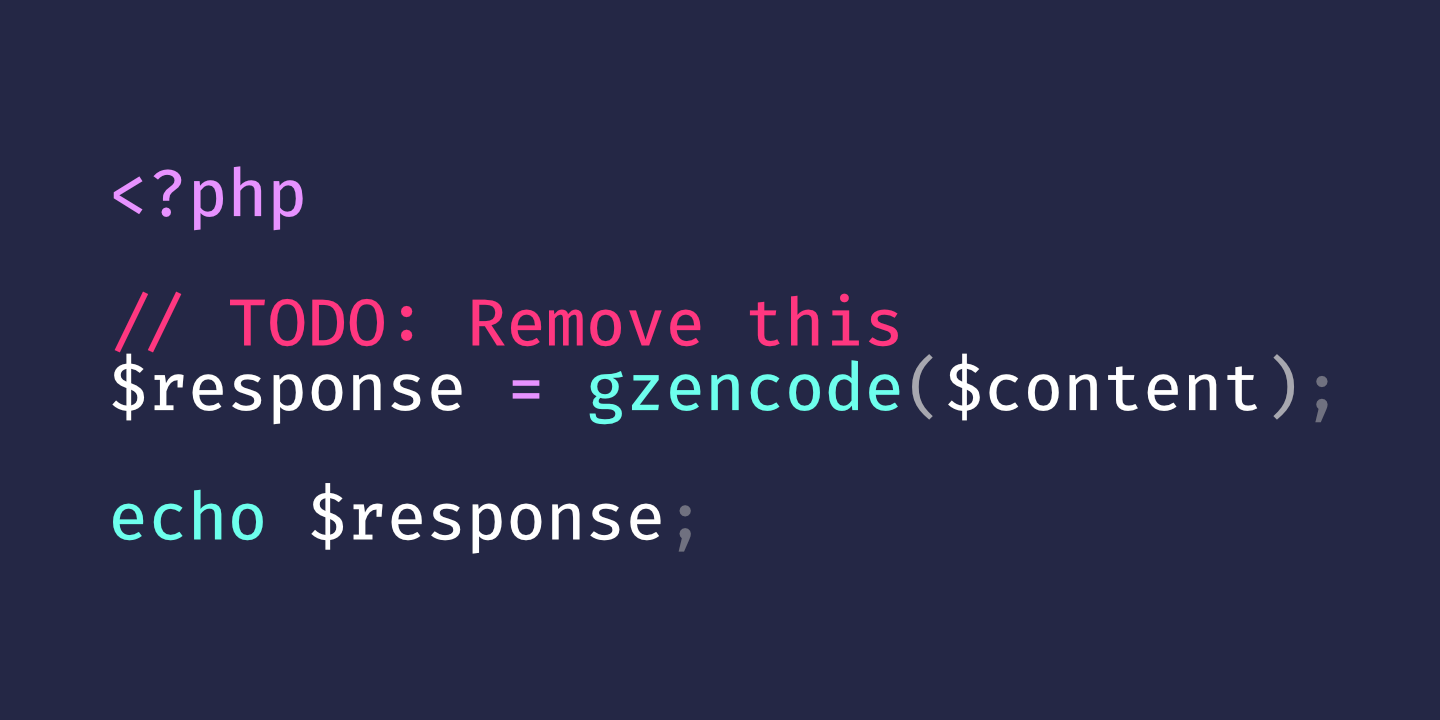 GZIP compression via PHP: don't do it.